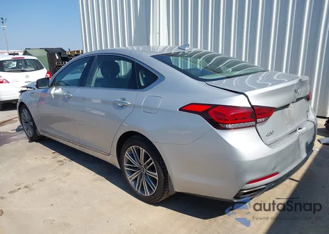 2018 Genesis G80 3.8 из США, поврежденный, VIN KMHGN4JE9JU265393